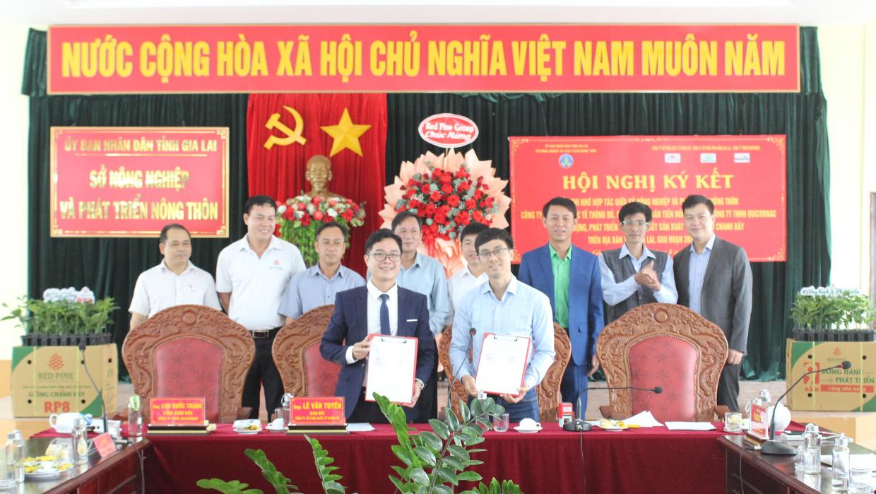 HTX Nông nghiệp và Dịch vụ Lam Anh ký kết biên bản ghi nhớ hợp tác