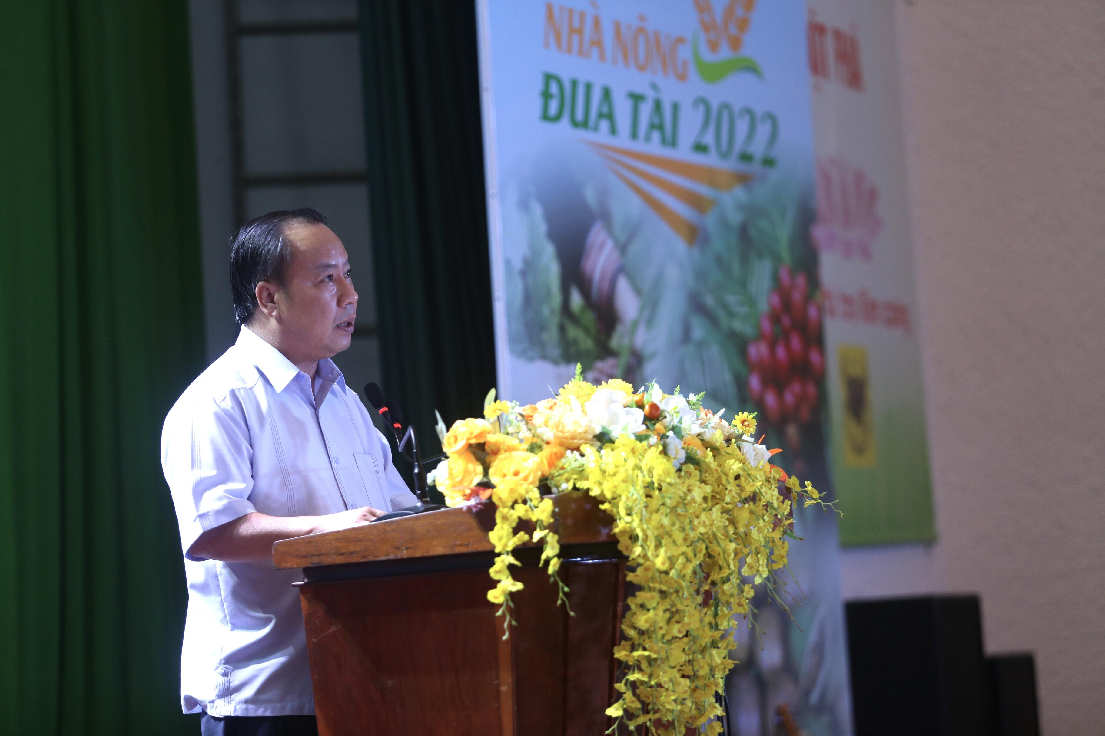 Ông Châu Ngọc Tuấn cho rằng được đăng cai Hội thi là vinh dự và tự hào của Gia Lai. Ảnh: Văn Ngọc