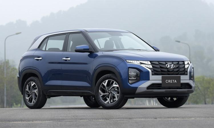 Hyundai Creta vừa trở thành mẫu xe ăn khách nhất phân khúc SUV cỡ nhỏ trong tháng 7. Ảnh: Hyundai.