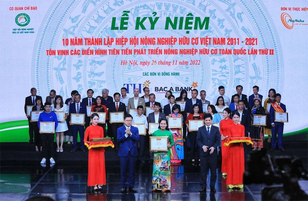 Lễ kỷ niệm ,10 năm thành lập , Hiệp hội Nông nghiệp hữu cơ Việt Nam