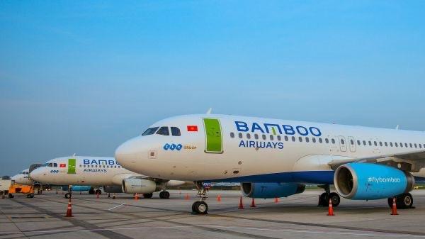 Bamboo Airways khai thác 2 tuyến Pleiku-Vinh, Pleiku-Đà Nẵng và ngược lại trong dịp Tết Nguyên đán 2023. Ảnh internet