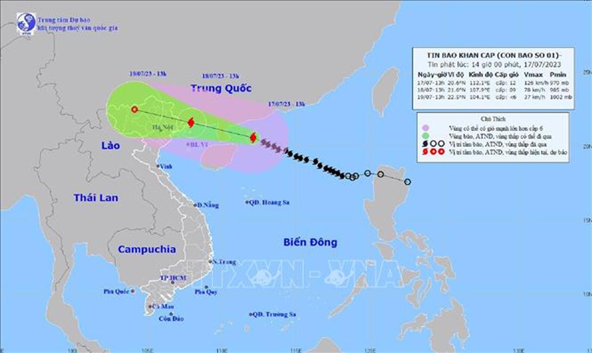 Ứng phó bão số 1: Thái Nguyên rà soát, sơ tán dân ở khu vực nguy cơ ảnh  hưởng