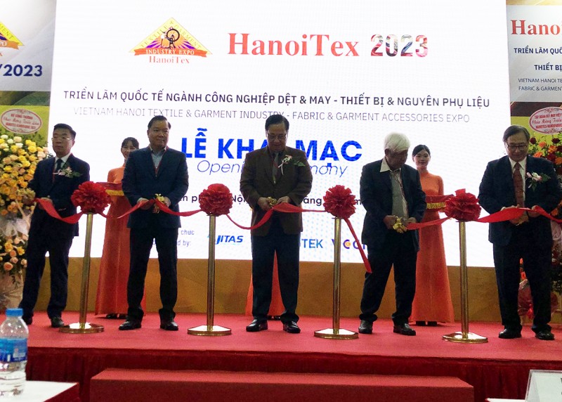 Khai mạc Triển lãm HanoiTex & HanoiFabric 2023