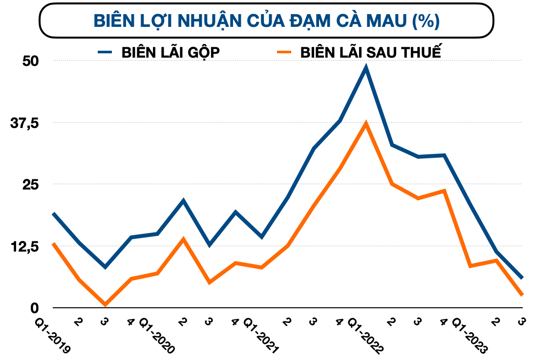 Lợi nhuận Đạm Cà Mau rơi về đáy 4 năm, thu 400 tỷ lãi tiền gửi trong 9 tháng - Ảnh 2.