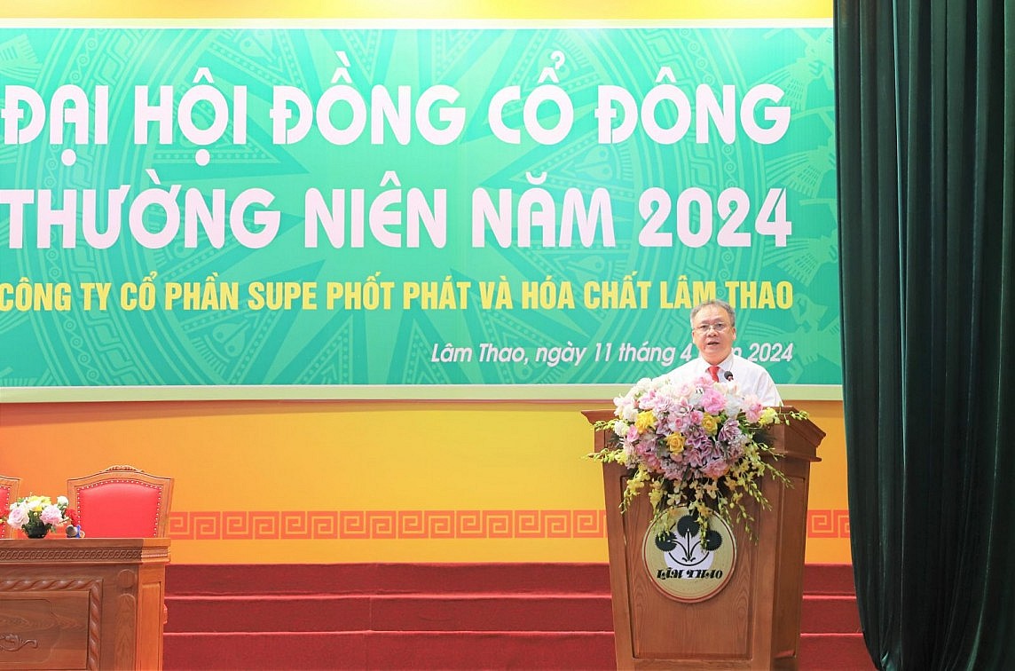 Supe Lâm Thao tổ chức thành công Đại hội đồng cổ đông thường niên năm 2024