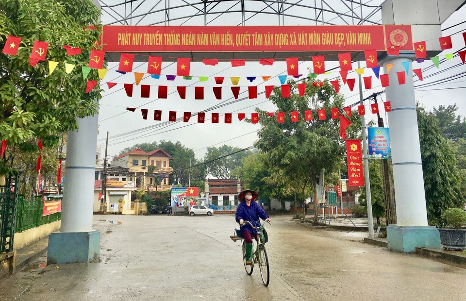 Nỗ lực hoàn thành các chỉ tiêu Nông thôn mới nâng cao, kiểu mẫu