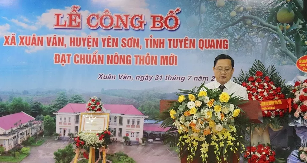 Thêm xã đạt chuẩn nông thôn mới tại tỉnh Tuyên Quang