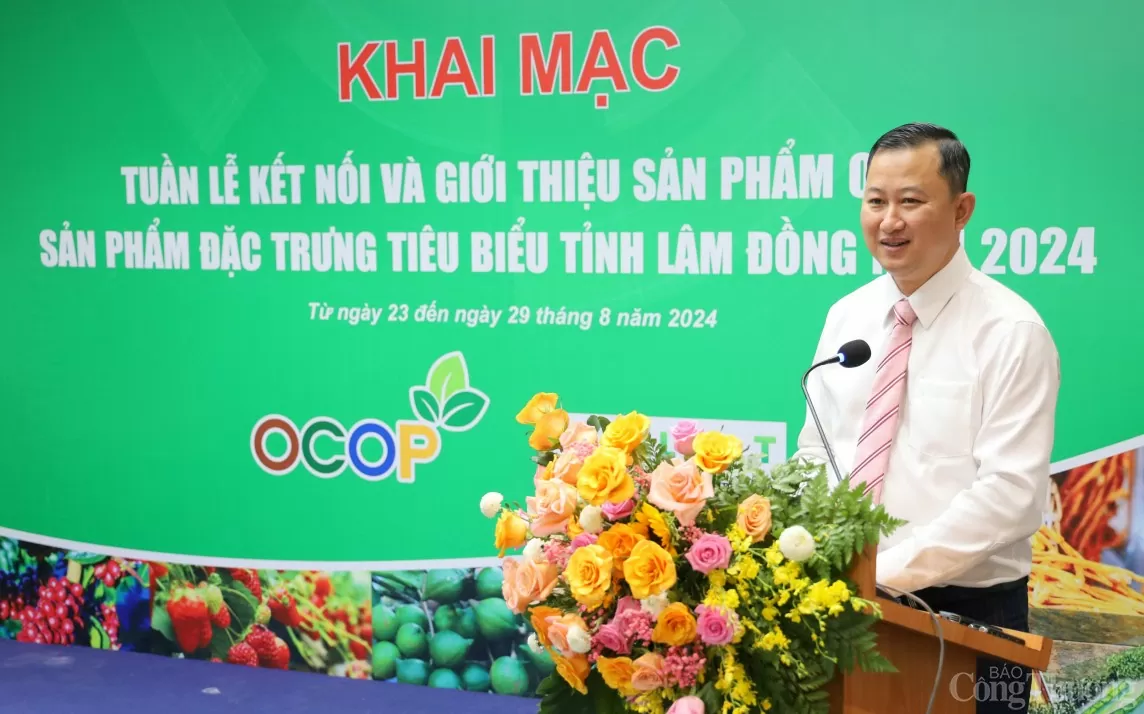 Khai mạc Tuần lễ giới thiệu các sản phẩm OCOP đặc trưng của Lâm Đồng tại TP. Hồ Chí Minh