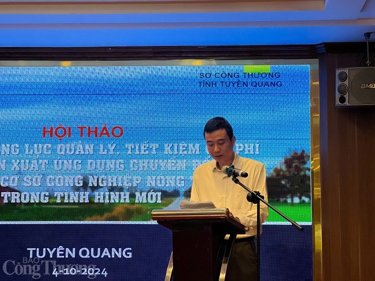 Hỗ trợ cơ sở công nghiệp nông thôn tại Tuyên Quang chuyển đổi số Hỗ trợ cơ sở công nghiệp nông thôn tại Tuyên Quang chuyển đổi số