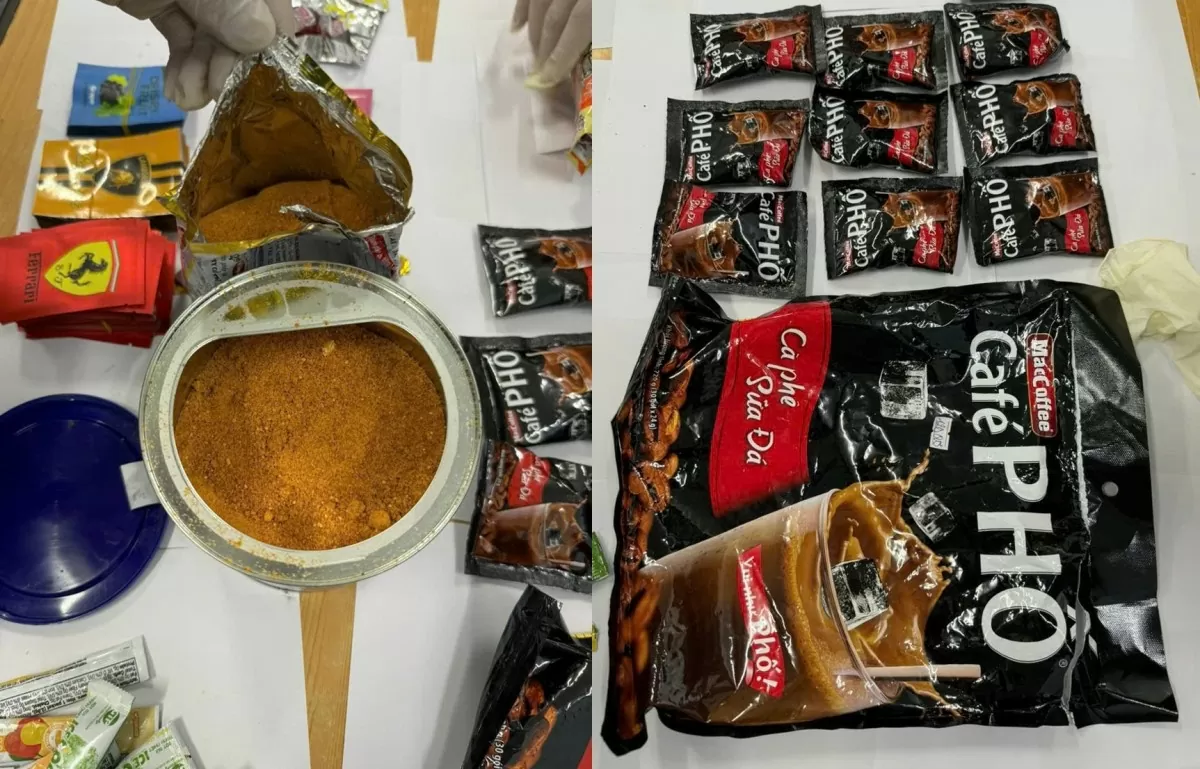 tang vật thu giữ là hơn 2kg ma túy