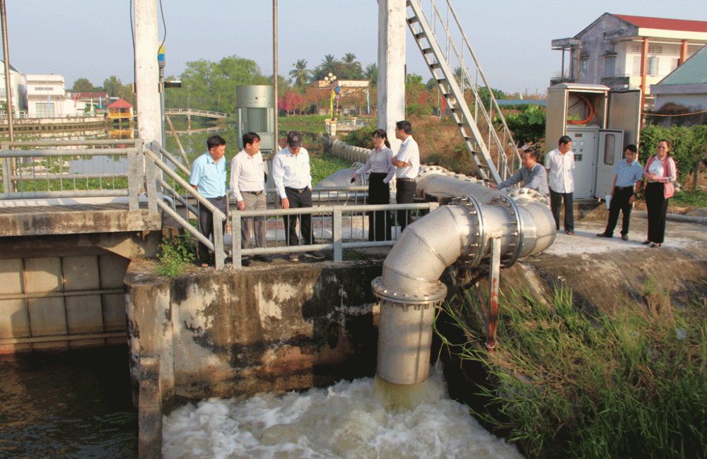 Kiểm tra công tác phòng, chống hạn, xậm nhập mặn năm 2025  