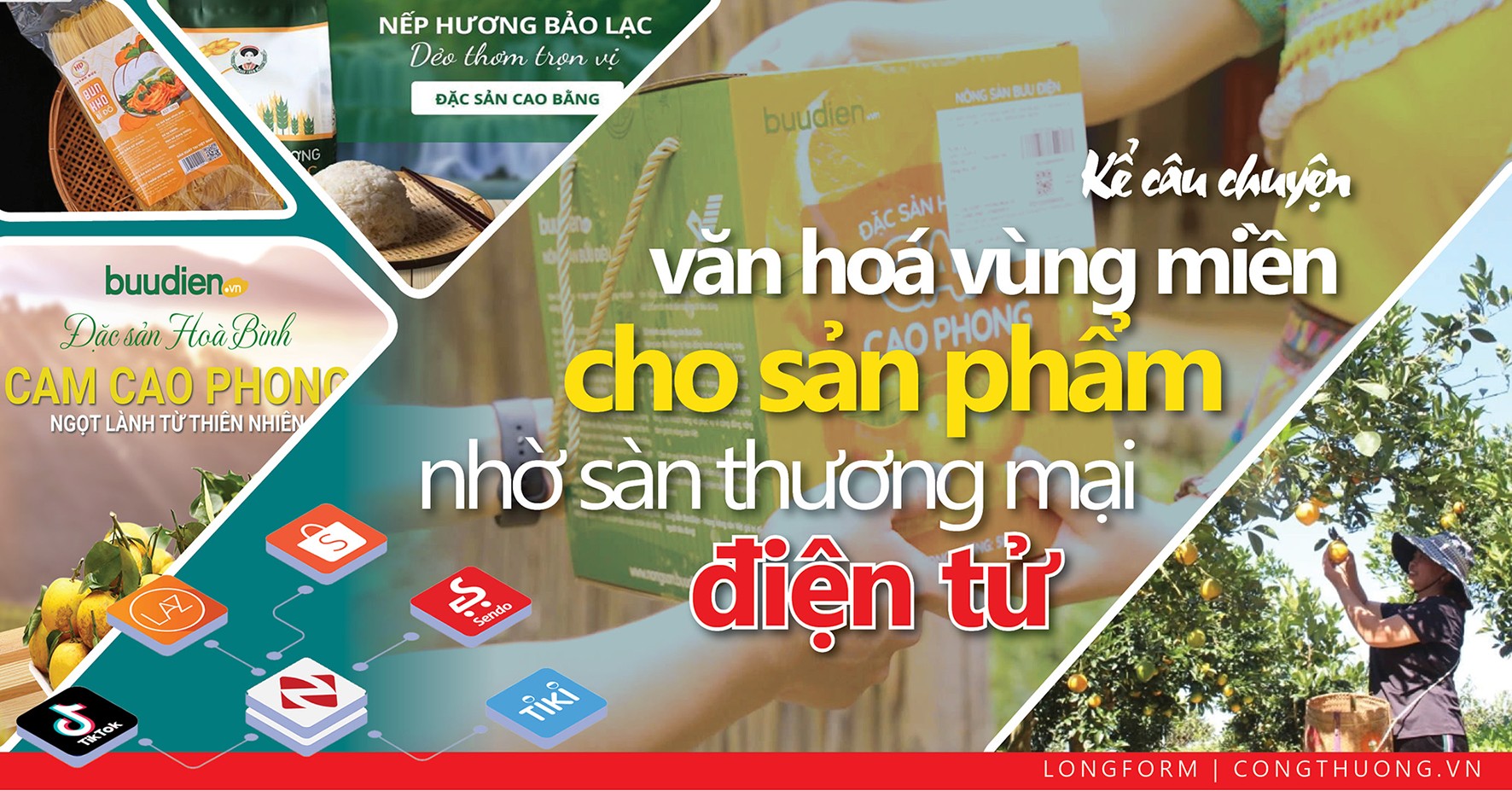 Kể câu chuyện văn hoá vùng miền nhờ thương mại điện tử