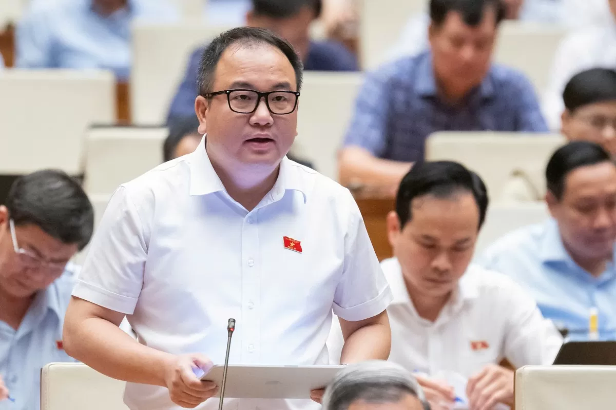 đại biểu Phạm Trọng Nghĩa (Đoàn Lạng Sơn)