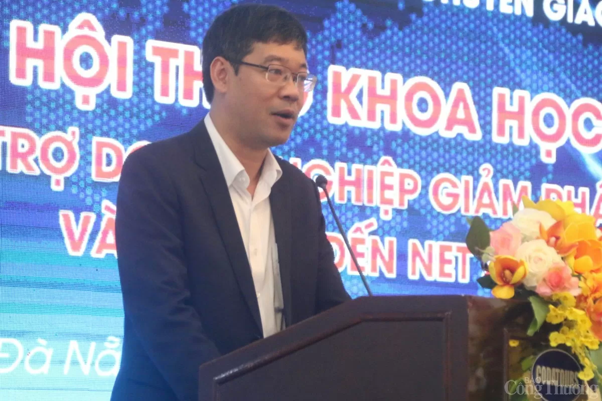 Ông Lê Sơn Phong – Phó Giám đốc Sở Khoa học và Công nghệ TP. Đà Nẵng phát biểu tại hội thảo