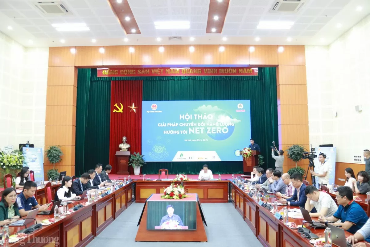 Hội thảo “Giải pháp chuyển đổi năng lượng hướng tới Net Zero”