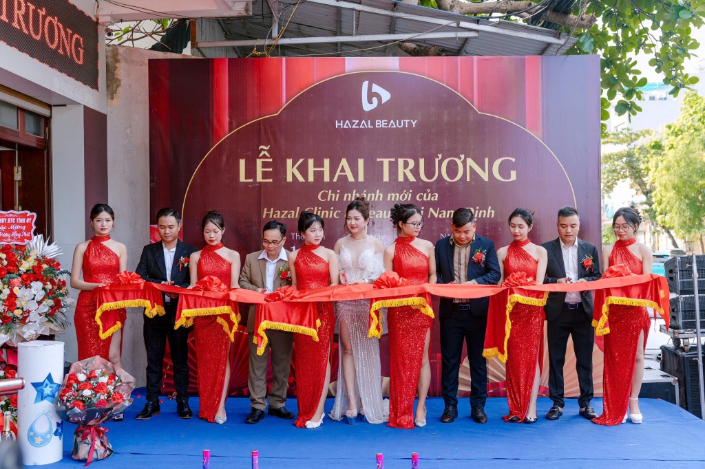 Khai trương Văn phòng Chi nhánh Hazal Beauty Nam Định