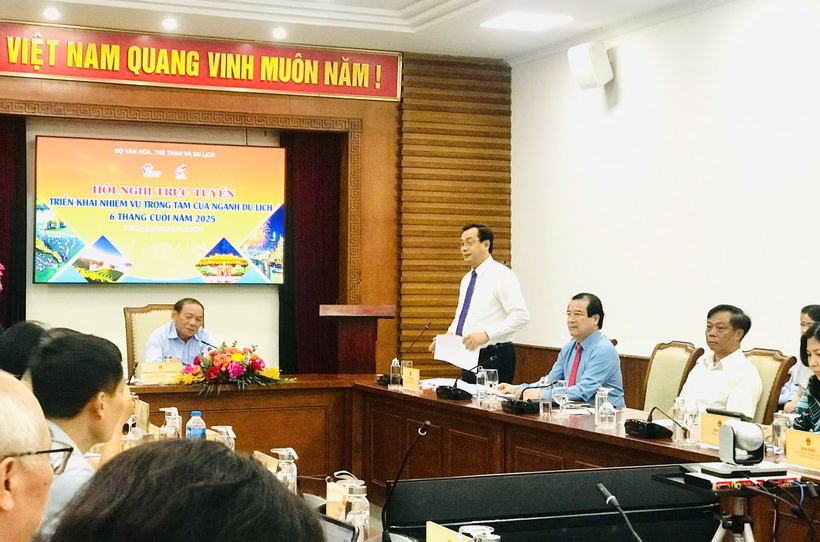 Theo lãnh đạo Cục Du lịch Quốc gia Việt Nam, du lịch tiếp tục là điểm sáng đóng góp tích cực vào phát triển kinh tế, xã hội của đất nước. Ảnh: Hoa Quỳnh