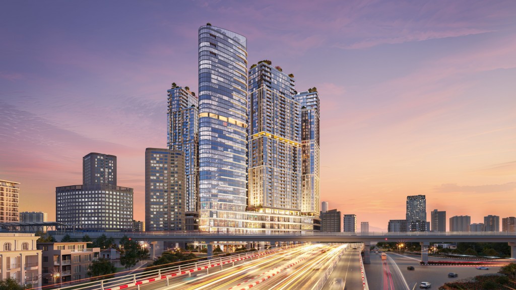 Sun Feliza Suites góp phần thay đổi diện mạo khu vực phía Tây Thủ đô. Ảnh: Sun Property Sun Feliza Suites góp phần thay đổi diện mạo khu vực phía Tây Thủ đô. Ảnh: Sun Property