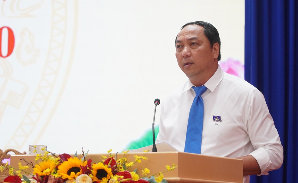 Phó Bí thư Tỉnh ủy An Giang Lâm Minh Thành phát biểu chỉ đạo tại đại hội Phó Bí thư Tỉnh ủy An Giang Lâm Minh Thành phát biểu chỉ đạo tại đại hội