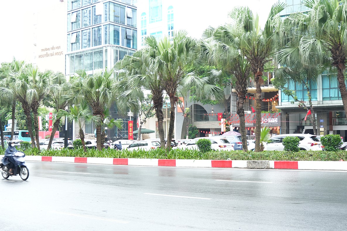 Tuyến đường Liễu Giai vào sáng 25/8 Tuyến đường Liễu Giai vào sáng 25/8