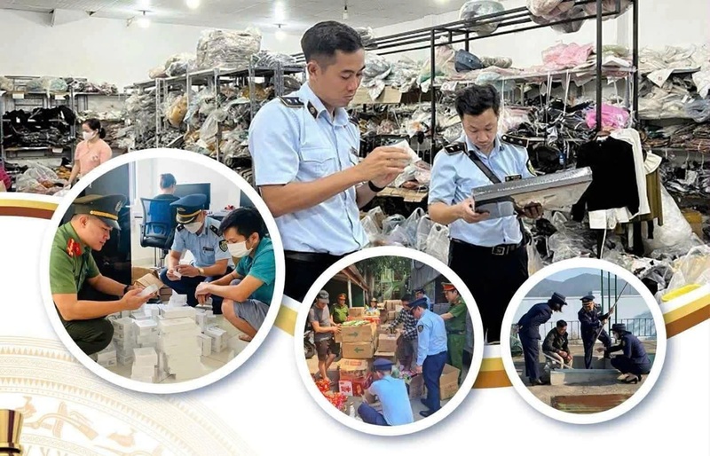 Lực lượng Quản lý thị trường quyết tâm đấu tranh không khoan nhượng với tiêu cực, tham nhũng. Ảnh: Nhóm tác giả