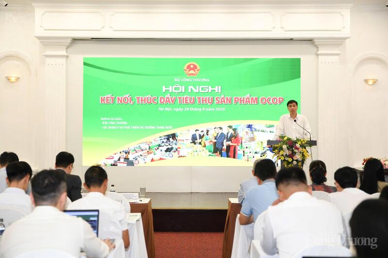 Ông Bùi Nguyễn Anh Tuấn nhận định, hoạt động kết nối tiêu thụ sản phẩm OCOP đóng vai trò then chốt, là động lực giúp Chương trình Mỗi xã một sản phẩm phát triển bền vững.