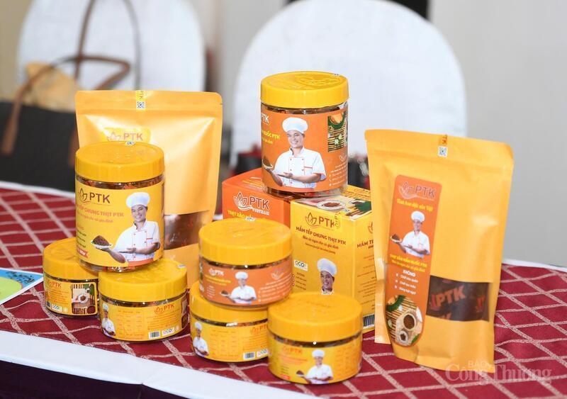 Mắm tép chưng thịt PTK - một sản phẩm OCOP của tỉnh Bắc Ninh. Ảnh: Nam Nguyễn