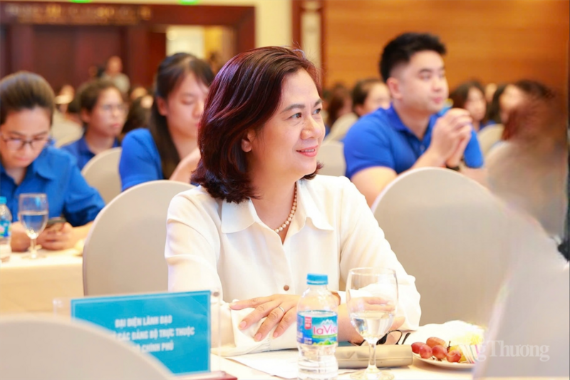 Đồng chí Nguyễn Minh Huệ, Ủy viên Ban Chấp hành Đảng bộ Bộ Công Thương, Quyền Trưởng ban Tuyên giáo và Dân vận Đảng ủy  Bộ Công Thương