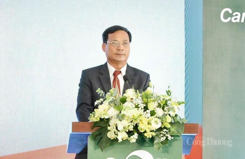 Ông Nguyễn Như Trình, Phó Trưởng Ban Quản lý Khu kinh tế tỉnh Gia Lai phát biểu khai mạc buổi lễ. Ảnh: Hiền Mai