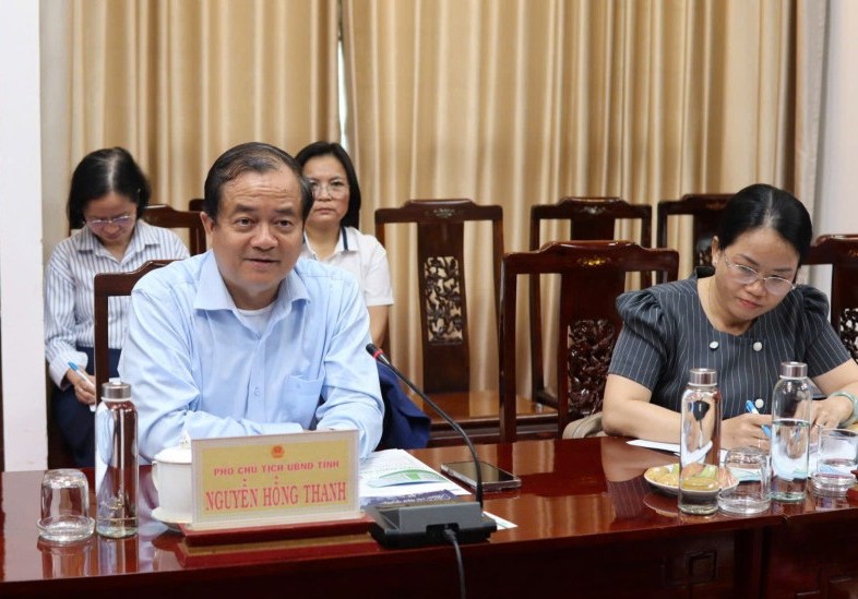 Lãnh đạo tỉnh làm việc với Công ty Cổ phần Nông nghiệp BAF Việt Nam