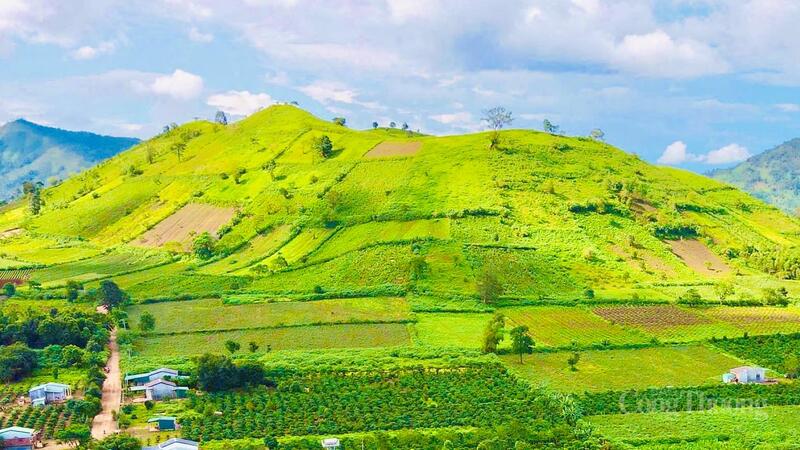 Núi lửa Chư Đăng Ya. Ảnh: Hiền Mai