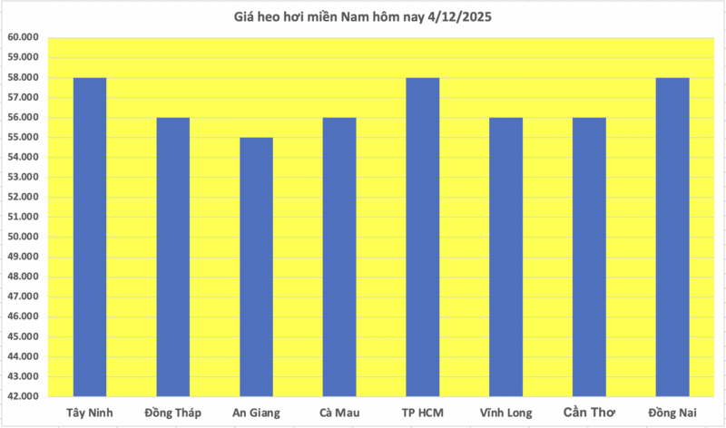 Giá heo hơi hôm nay 4/12/2025: Miền Bắc chạm mốc 60.000 đồng/kg - 3