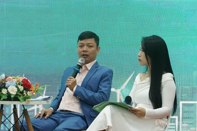 Ông Nguyễn Minh Thông, CEO Founder Công ty TNHH ENSO DANA cho rằng, chuyển đổi xanh là một cơ hội đối với doanh nghiệp
