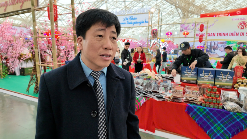 Ông Vương Thế Mẫn, Giám đốc Sở Công Thương tỉnh Lai Châu