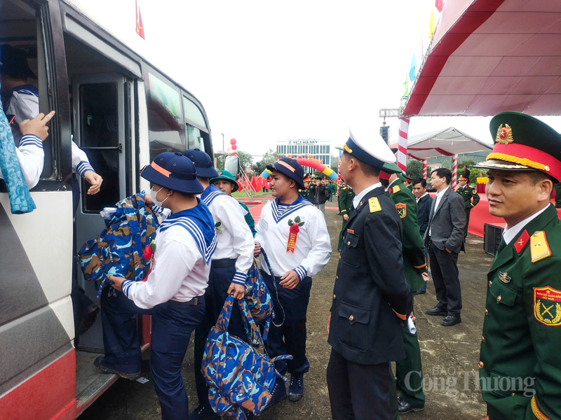 Các tân binh Hà Tĩnh được biên chế về các đơn vị: Bộ Tư lệnh Hải quân, Bộ Tư lệnh Cảnh sát biển, Bộ Tư lệnh Bộ đội Biên phòng và 6 đơn vị thuộc Quân khu 4 (gồm: Sư đoàn 324, Sư đoàn 968, Sư đoàn 341, Trường Quân sự Quân khu 4, Lữ đoàn 206, Trung đoàn 841) và Bộ Công an.