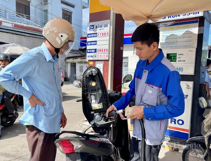 Các điểm xăng dầu hoạt động bình thường và ổn định.