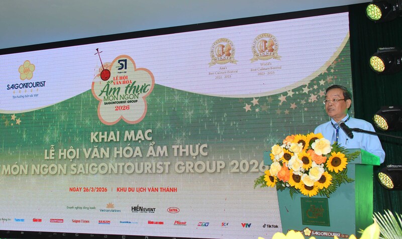 Ông Nguyễn Quốc Anh - Phó Tổng giám đốc Saigontourist Group. Ảnh: Minh Khuê.