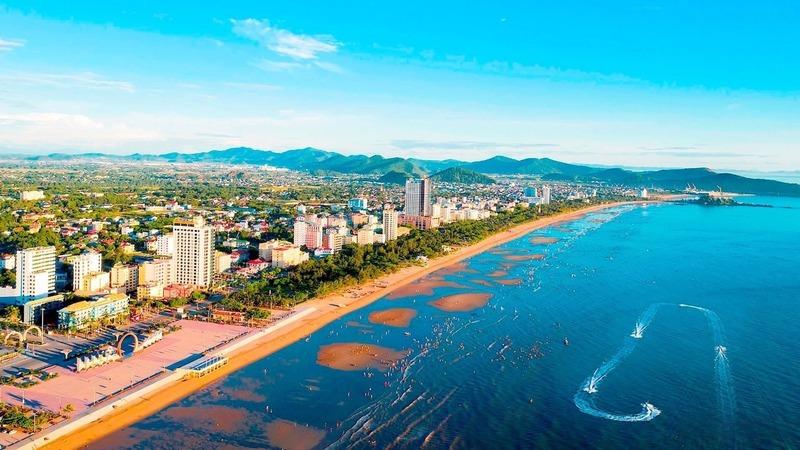 Cửa Lò là đô thị biển hiện đại, khẳng định thương hiệu trong nhiều năm qua. Ảnh: Quang An