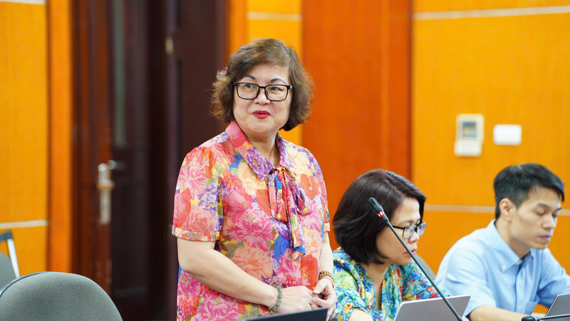 Bà Nguyễn Mai Hương, Trưởng Ban Quản lý chất lượng và Đánh giá sự phù hợp, Ủy ban Tiêu chuẩn Đo lường Chất lượng. Ảnh: Thái Mạnh