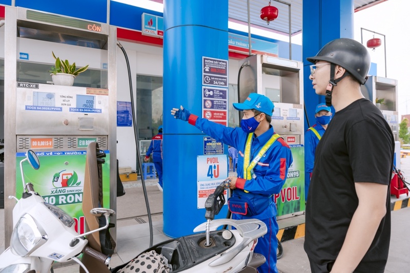 Sau thời gian thử nghiệm, PVOIL đã sẵn sàng đưa xăng E10 ra thị trường toàn quốc từ ngày 15/5