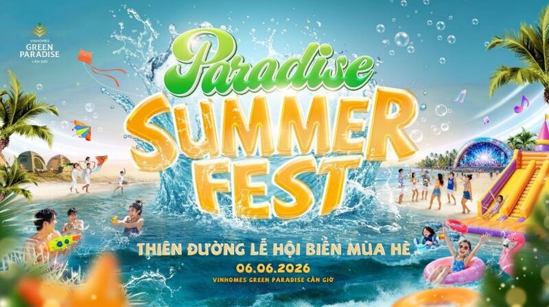 Paradise Summer Fest được kiến tạo như một “siêu vũ trụ lễ hội” kéo dài từ sáng tới đêm