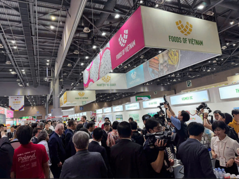 28 doanh nghiệp Việt Nam có mặt tại Seoul Food 2026. Ảnh: Viettrade