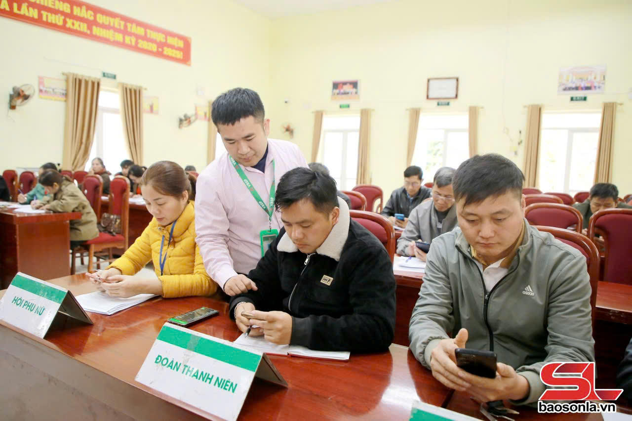 Mạng lưới điểm giao dịch của NHCSXH tỉnh Sơn La tích cực giúp nhân dân vay vốn thuận lợi.