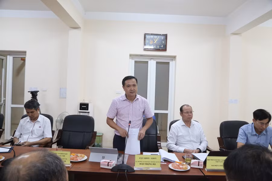 Ông Đào Trọng Độ - Trưởng phòng Giáo dục nghề nghiệp, Cục Giáo dục nghề nghiệp và Giáo dục thường xuyên (Bộ GD&ĐT). 1f2a9268.jpg